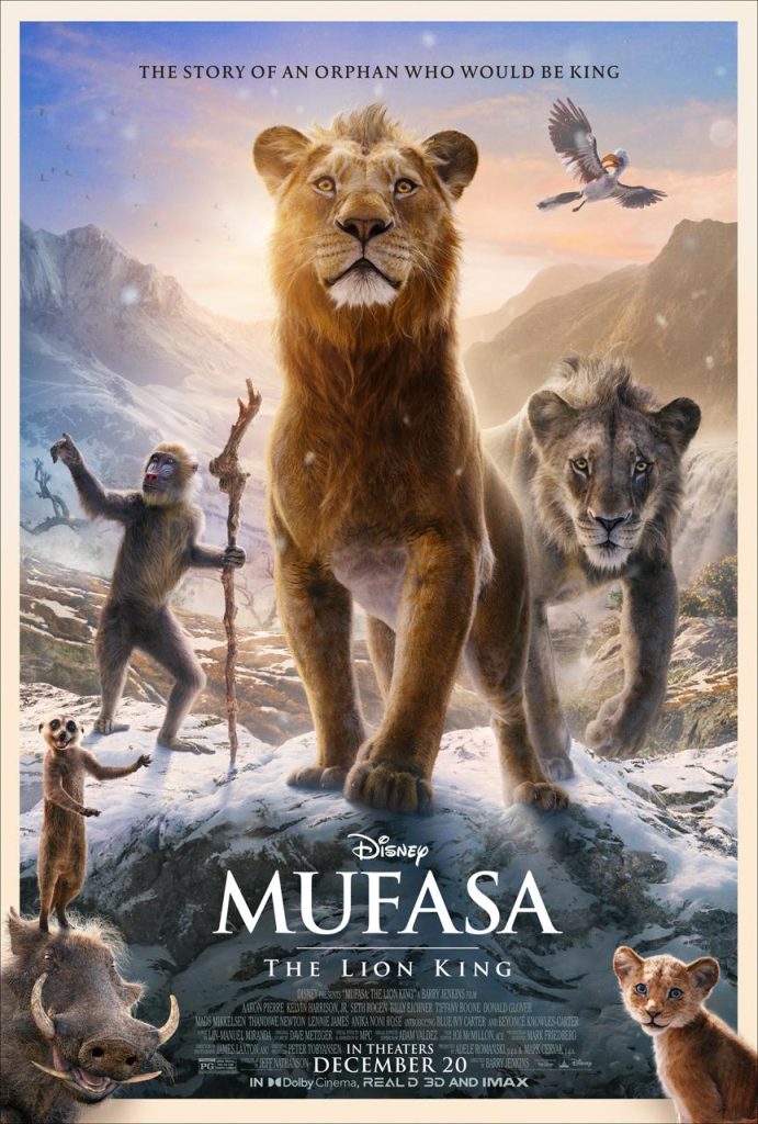 MUFASA: THE LION KING + TBD