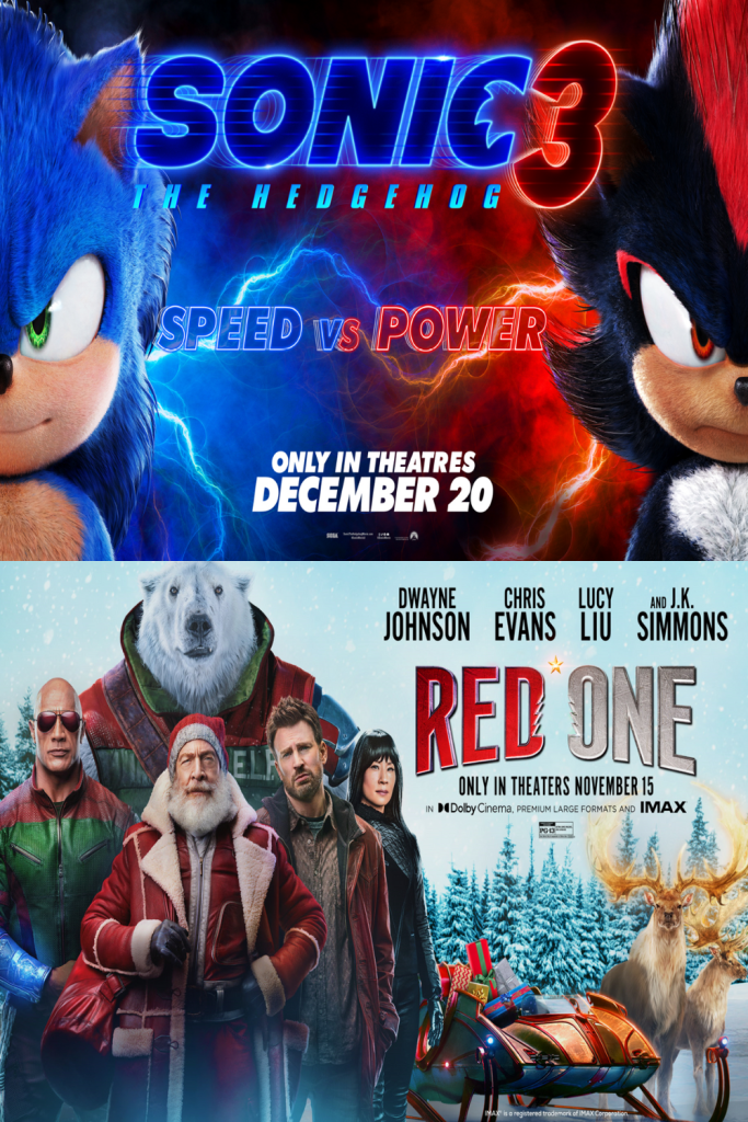 (7:10PM) SONIC THE HEDGEHOG 3 + (9:25PM) RED ONE