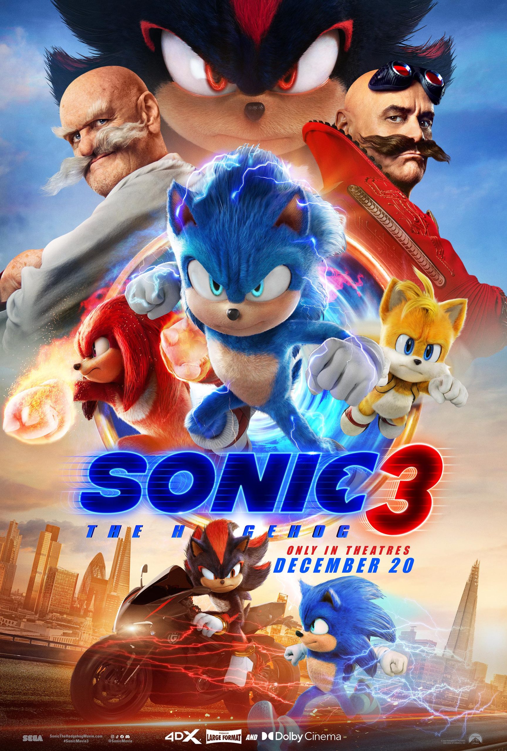 SONIC THE HEDGEHOG 3 + TBD